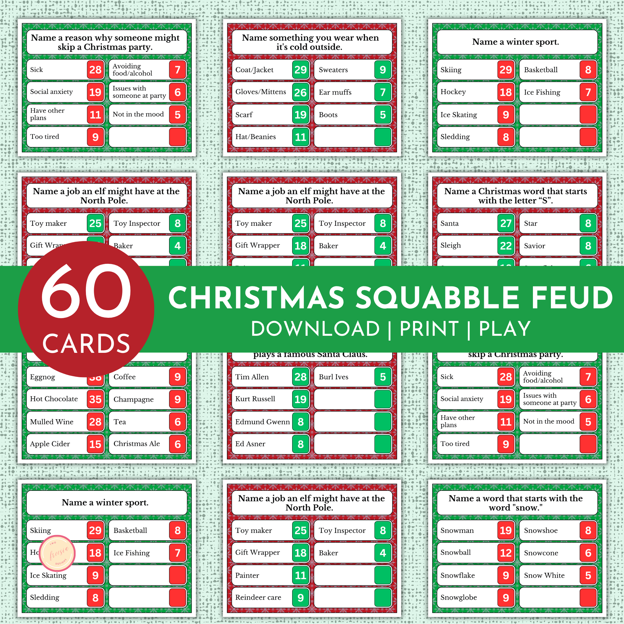 Christmas Squabble Feud