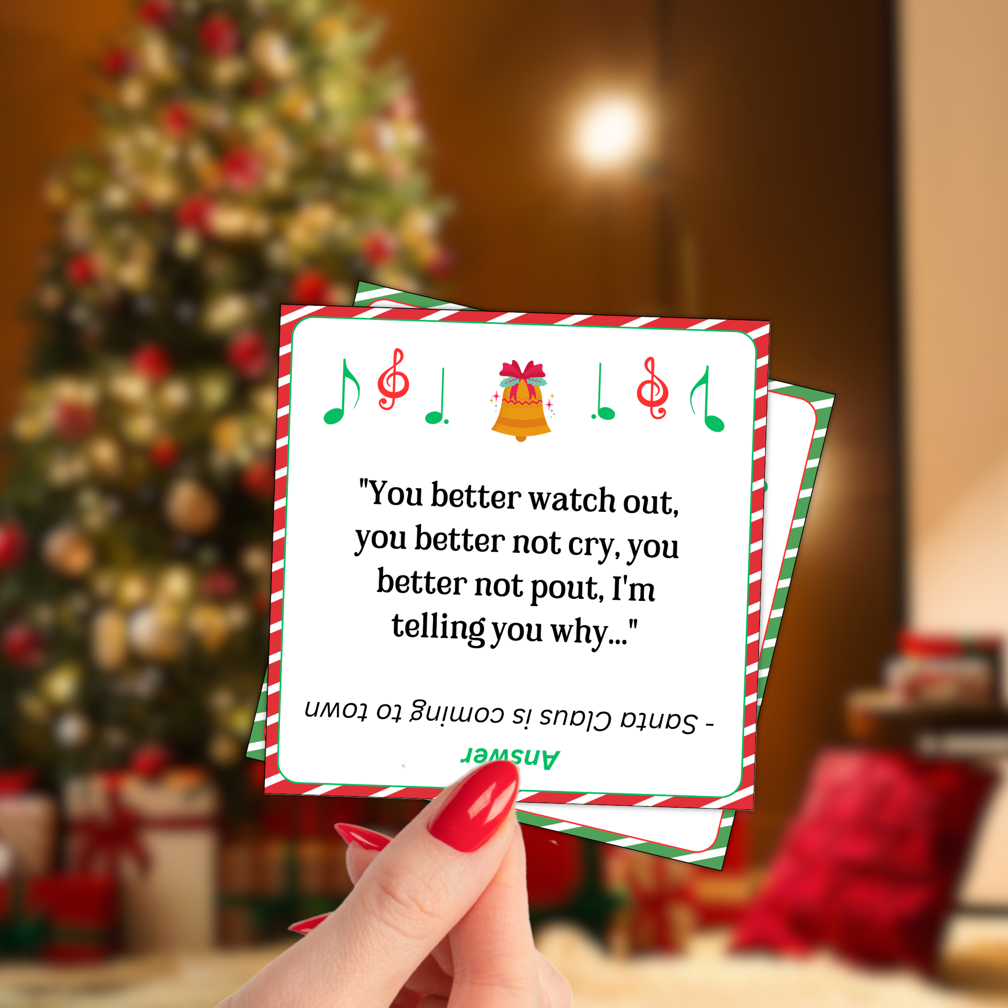 Christmas Finish The Lyrics Game
