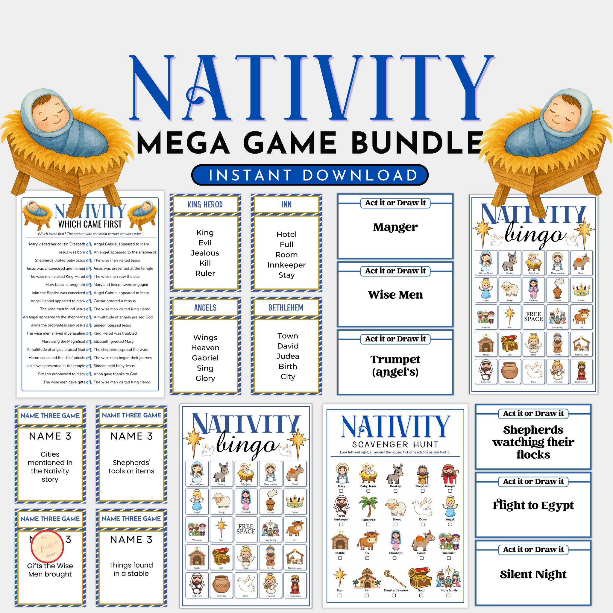 Nativity Mega Bundle Game