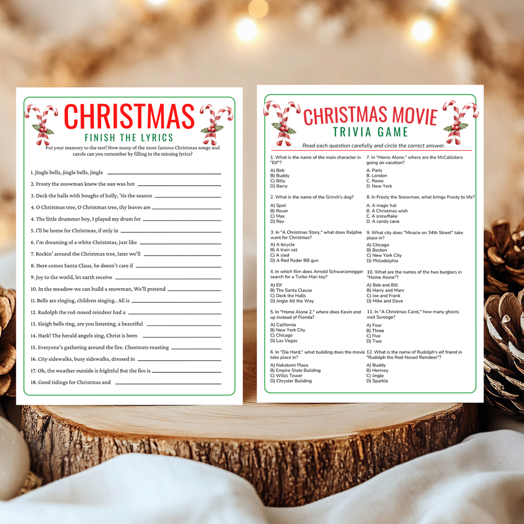 16 Christmas Party Games