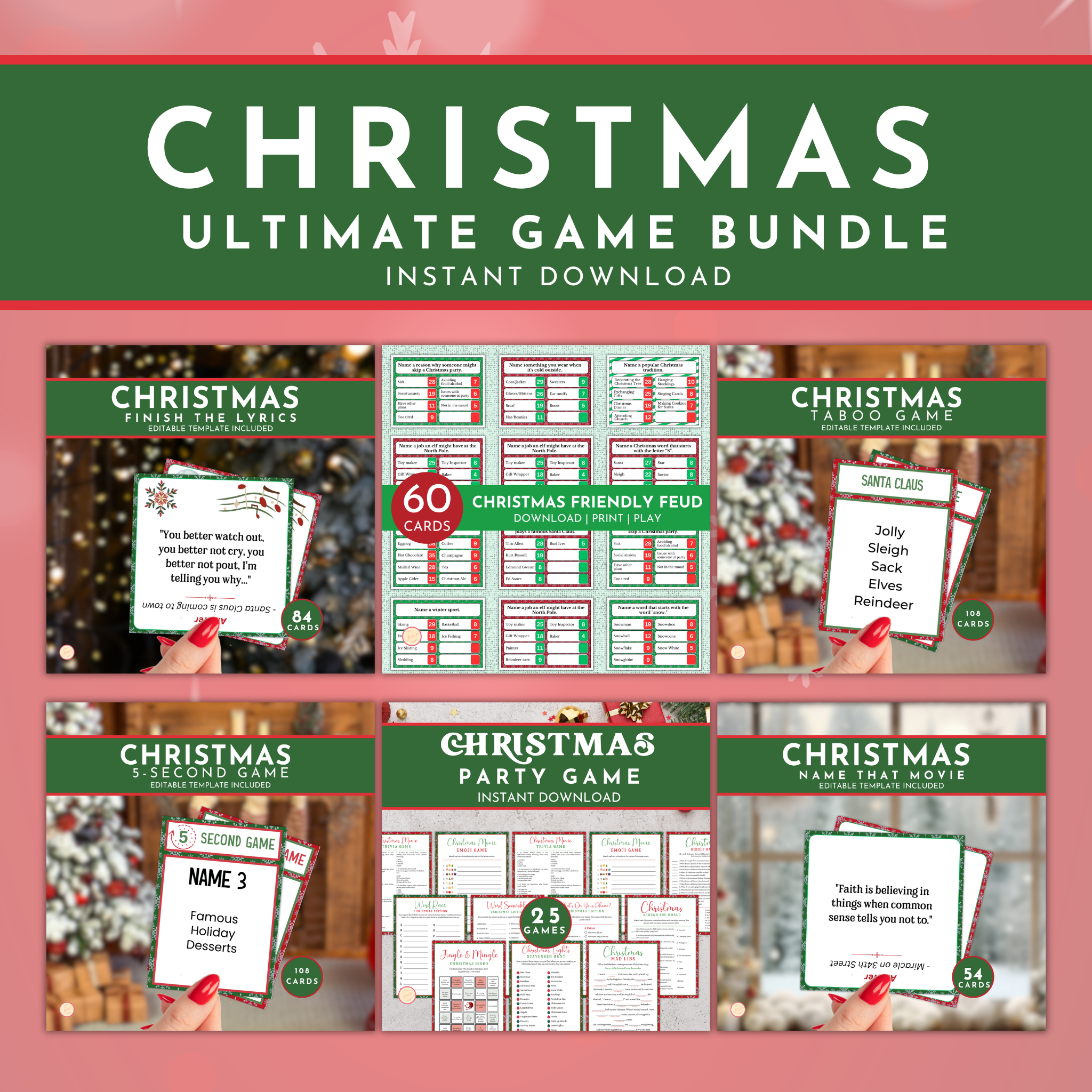 Ultimate Christmas Party Games