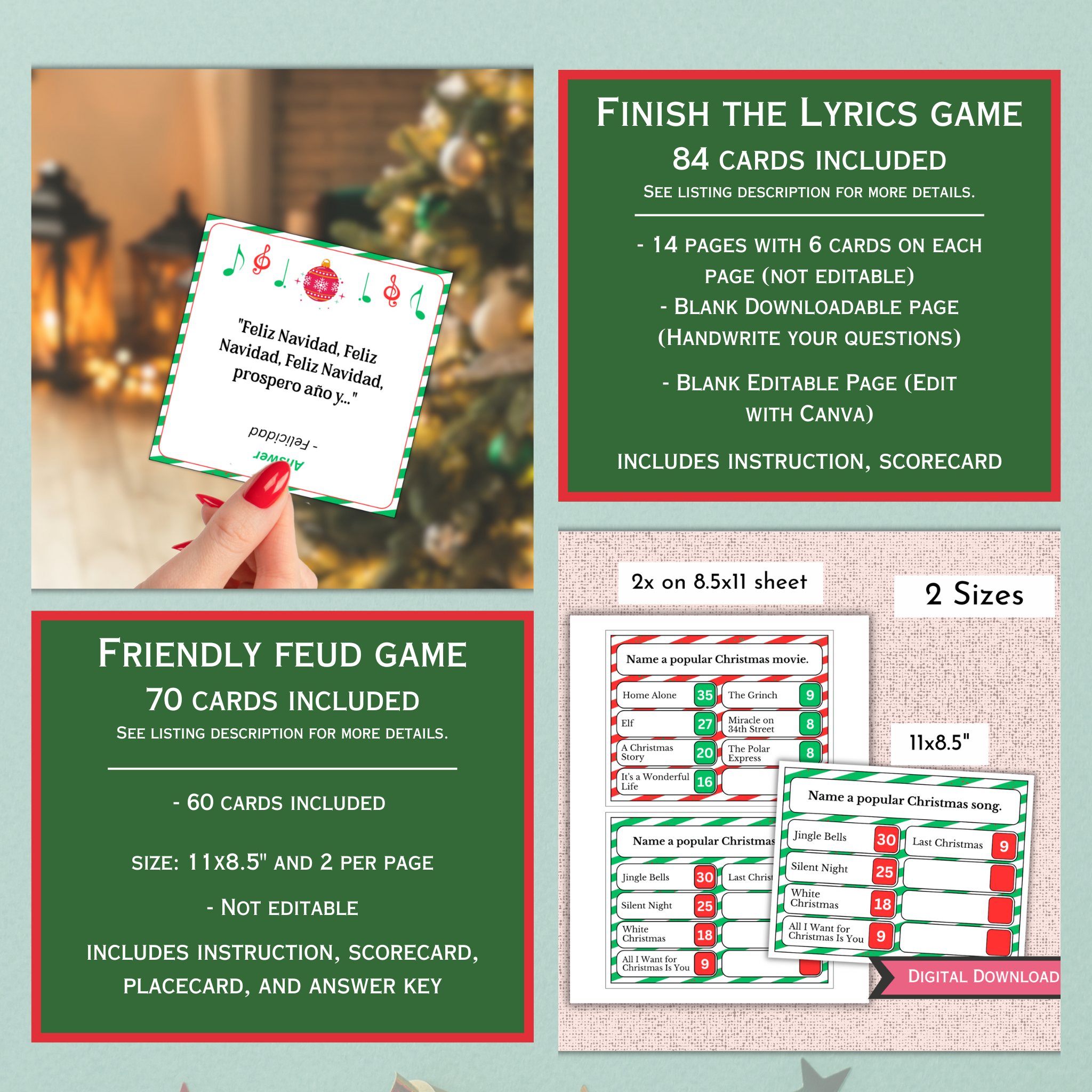 Ultimate Christmas Party Game Bundle 2