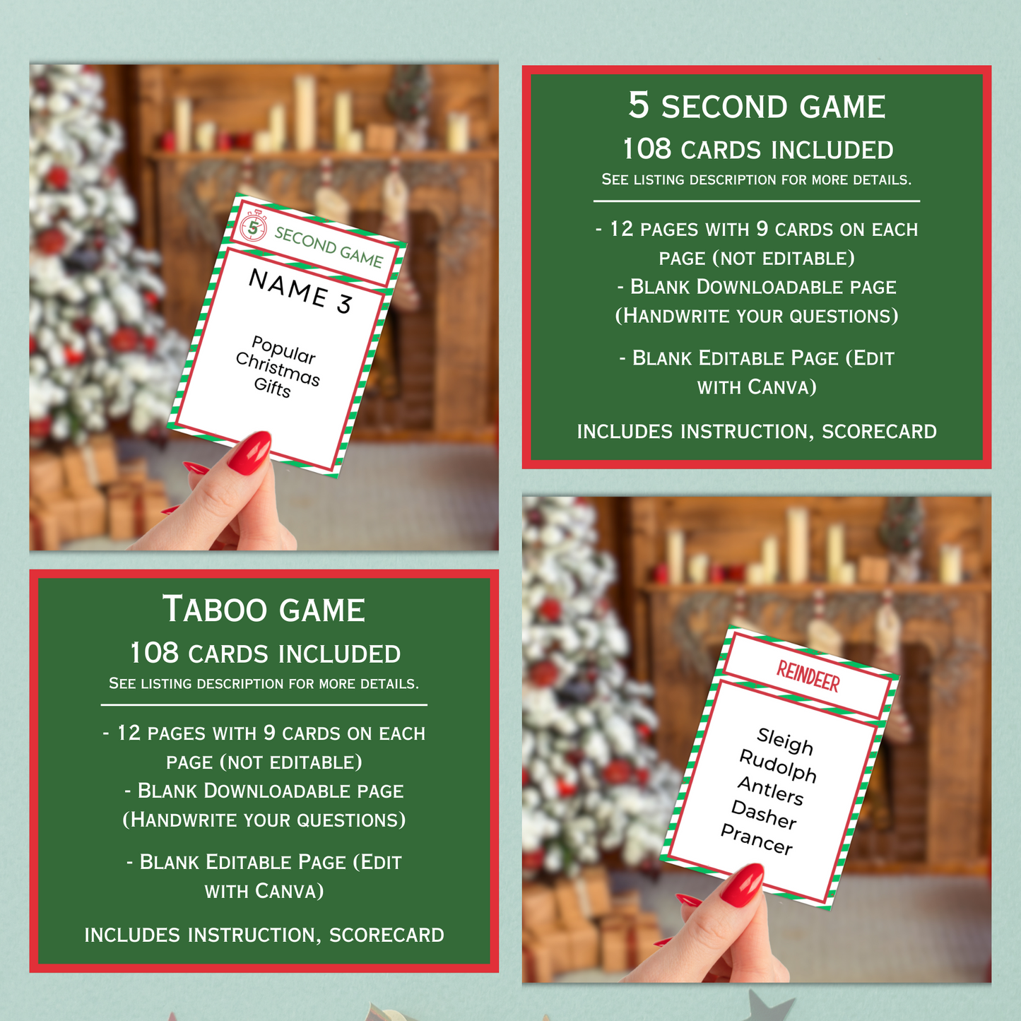 Ultimate Christmas Party Game Bundle 2