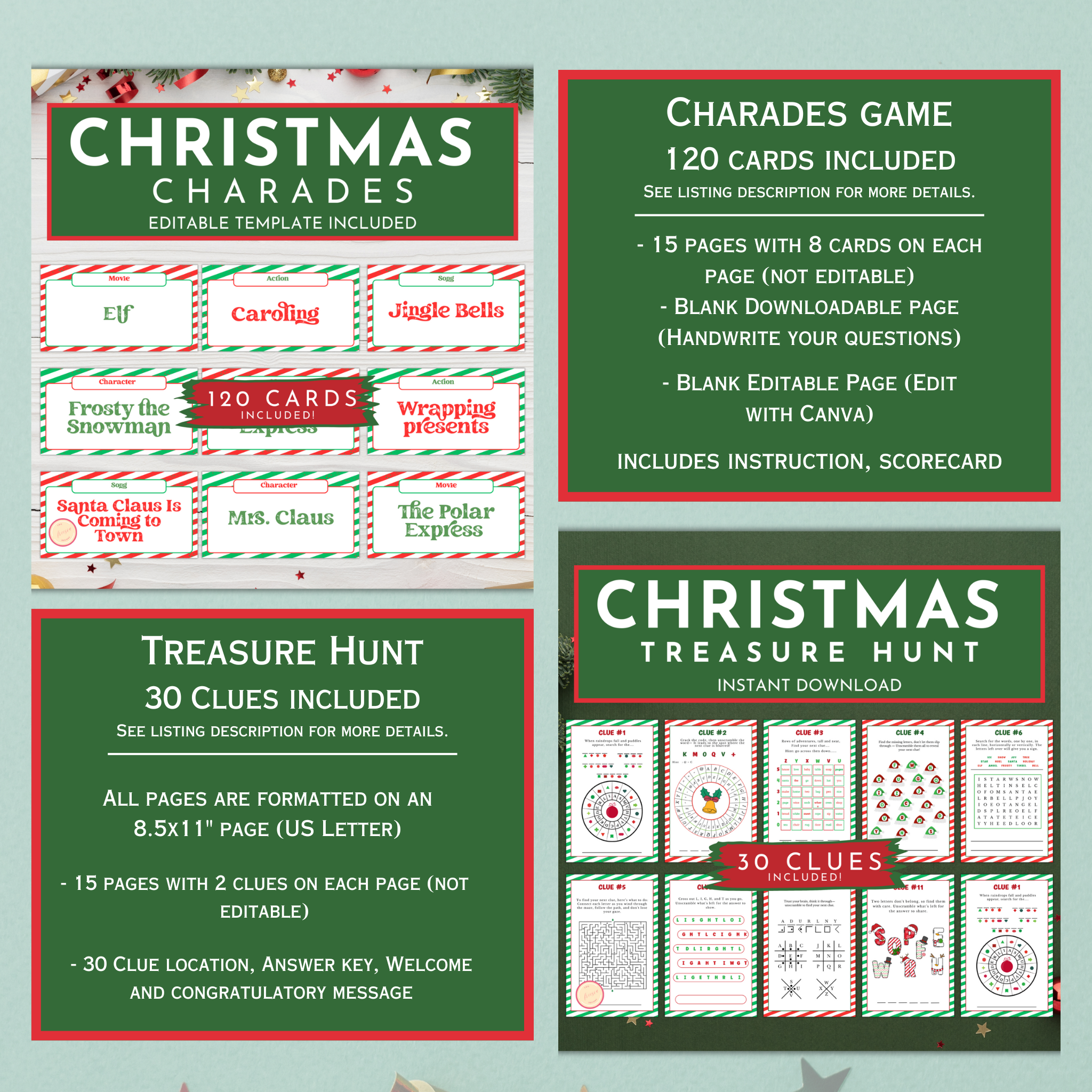 Ultimate Christmas Party Game Bundle 2