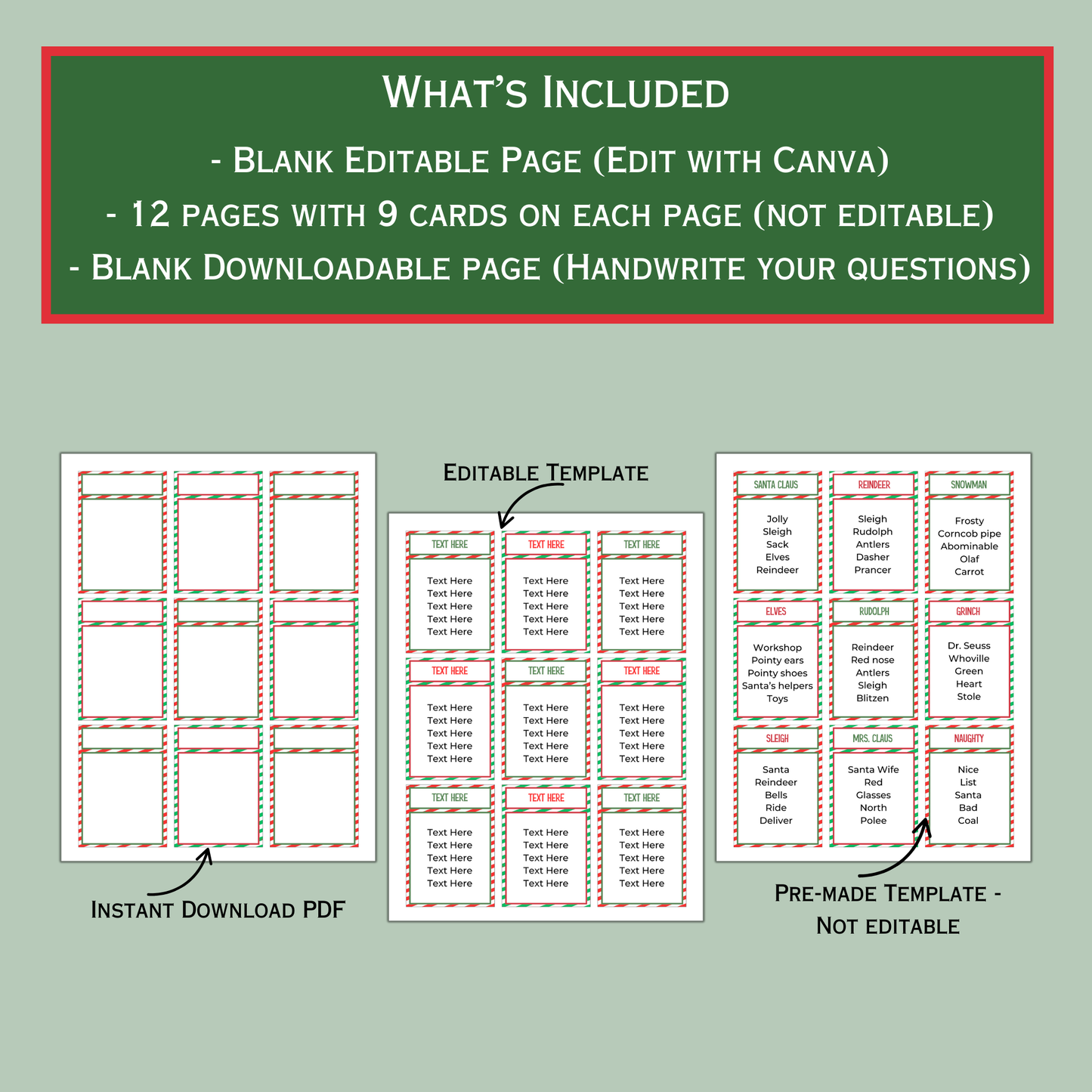 Christmas Taboo Game 01