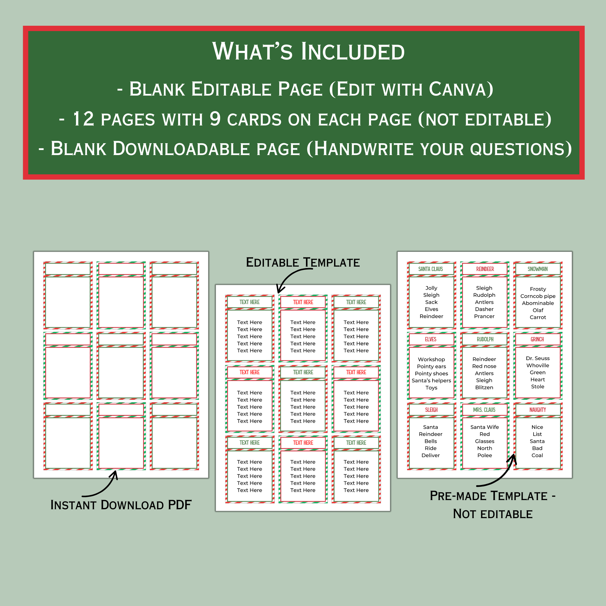 Christmas Taboo Game 01
