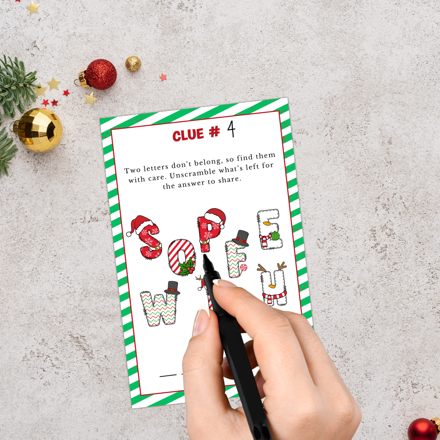 Christmas Treasure Hunt