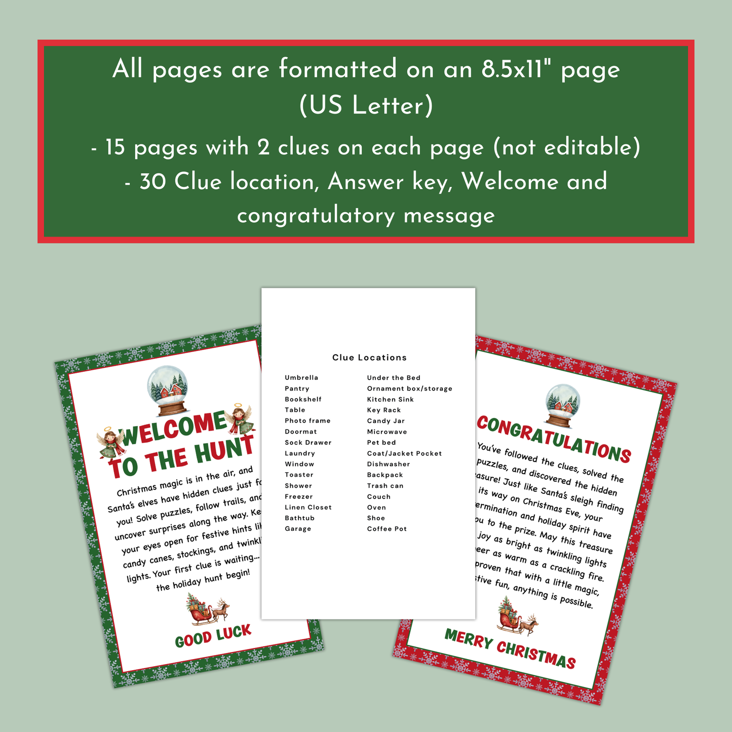 Christmas Treasure Hunt 01