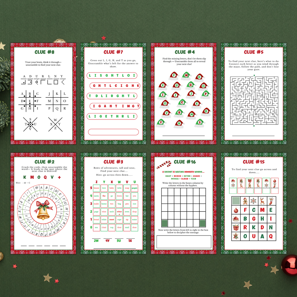 Christmas Treasure Hunt 01