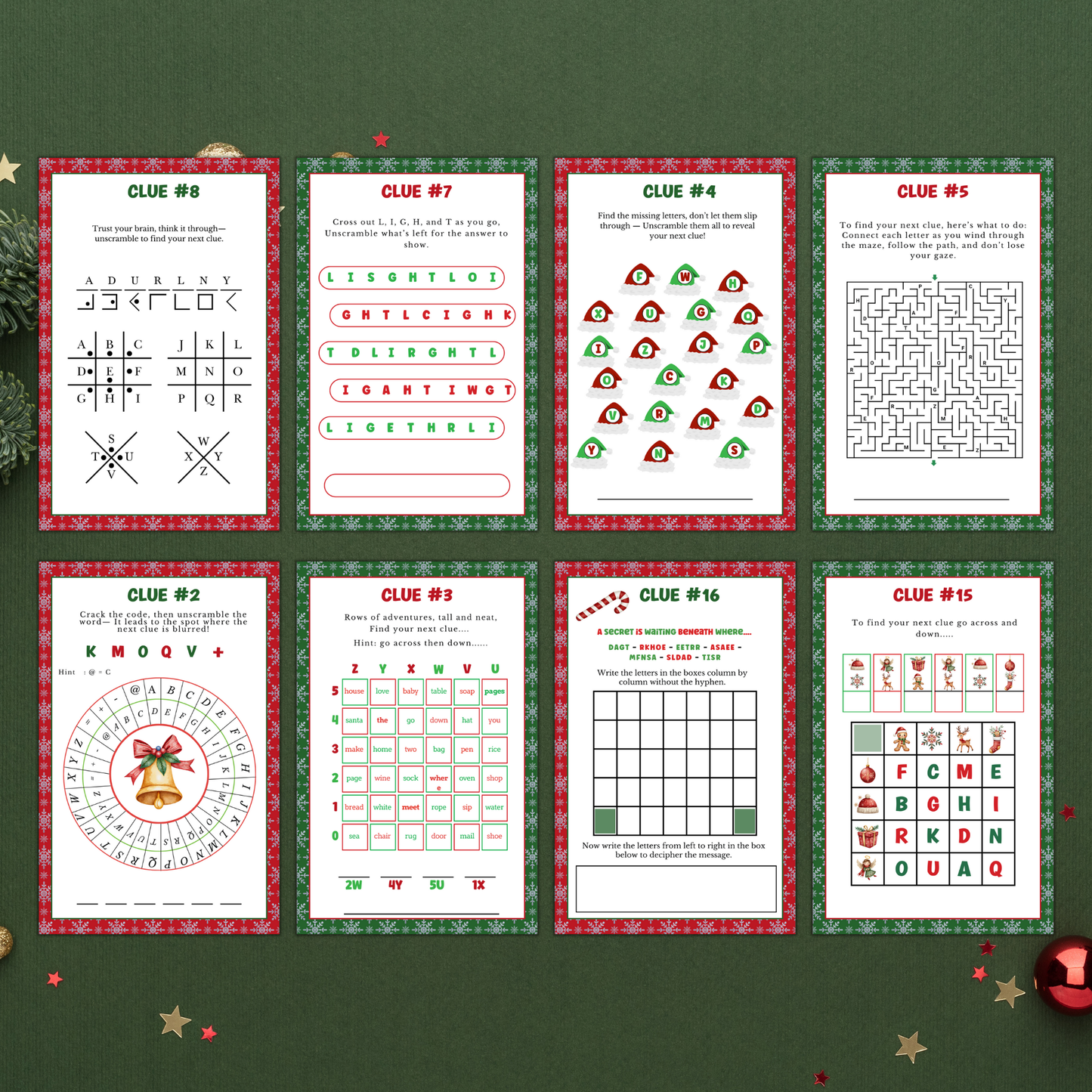 Christmas Treasure Hunt 01