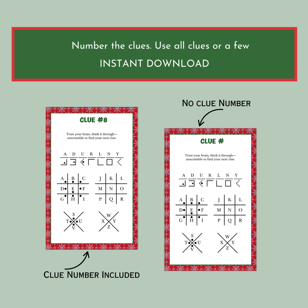 Christmas Treasure Hunt 01