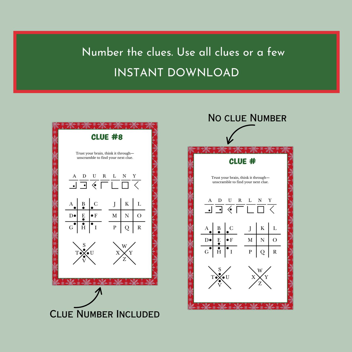 Christmas Treasure Hunt 01