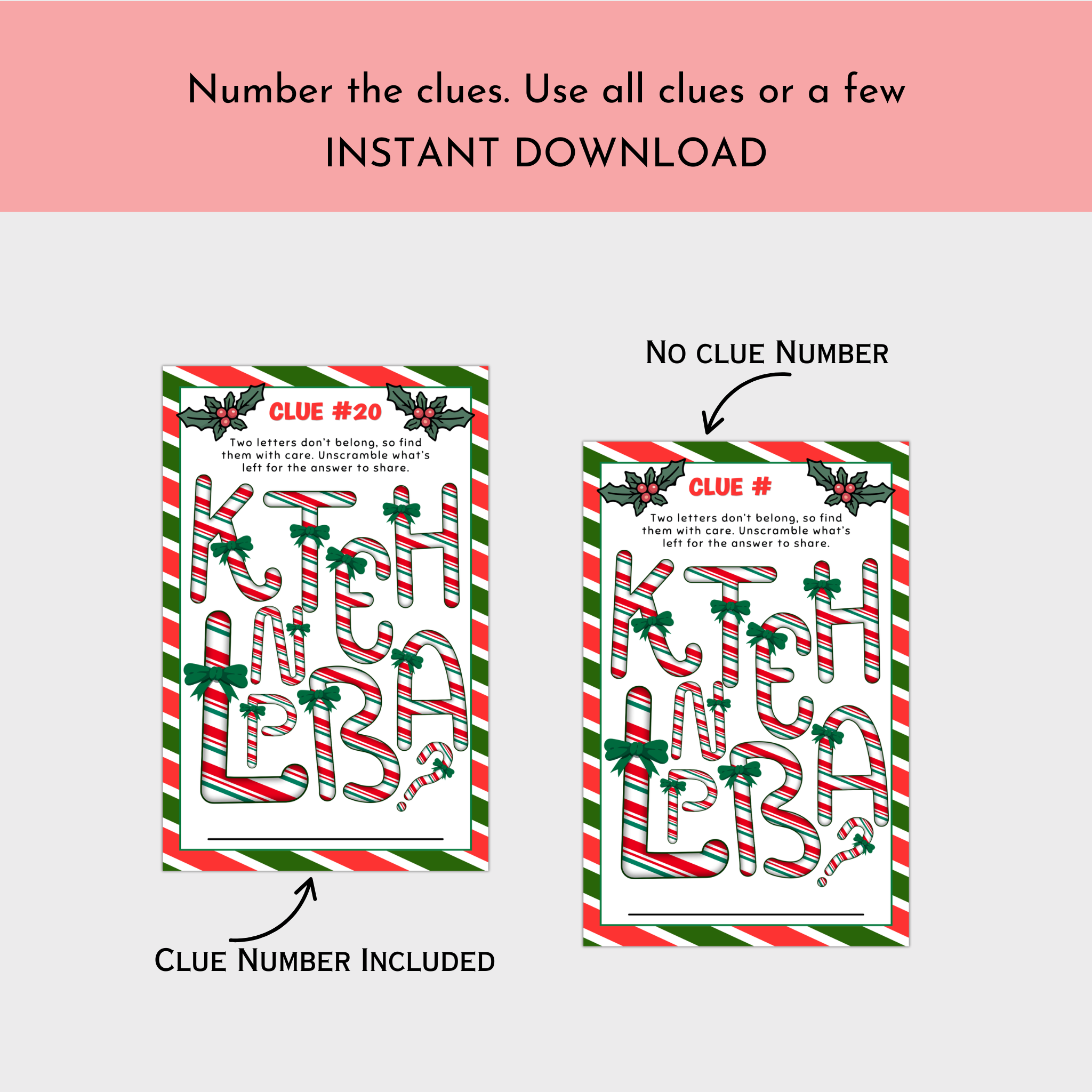 Christmas Treasure Hunt