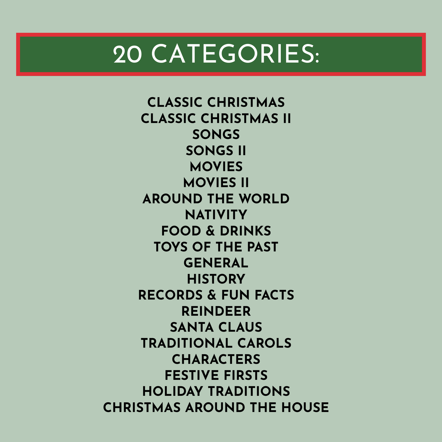 Christmas Trivia Game