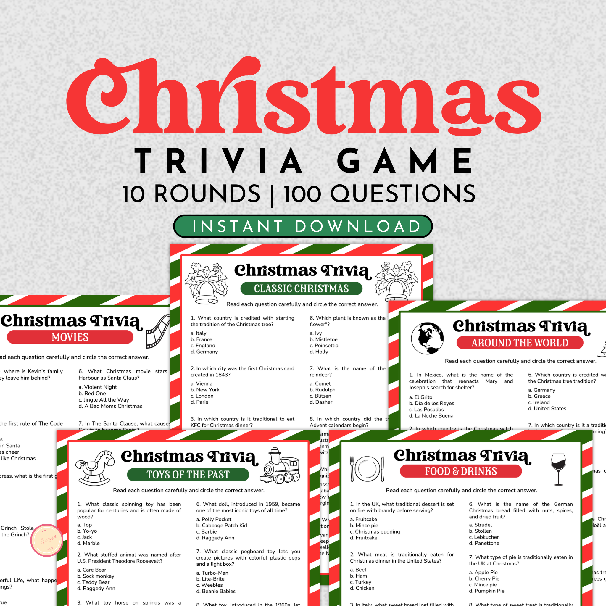 Christmas Trivia Game