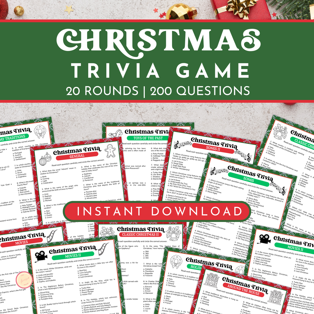 Christmas Trivia Game