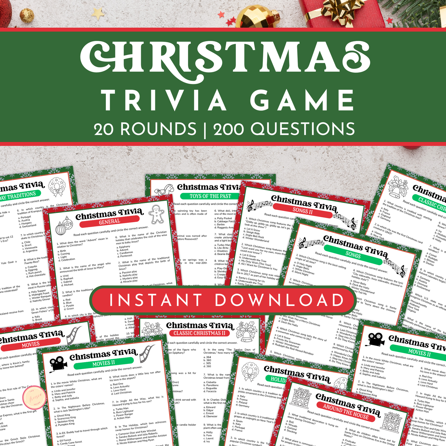 Christmas Trivia Game