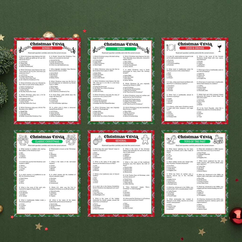 Christmas Trivia Game