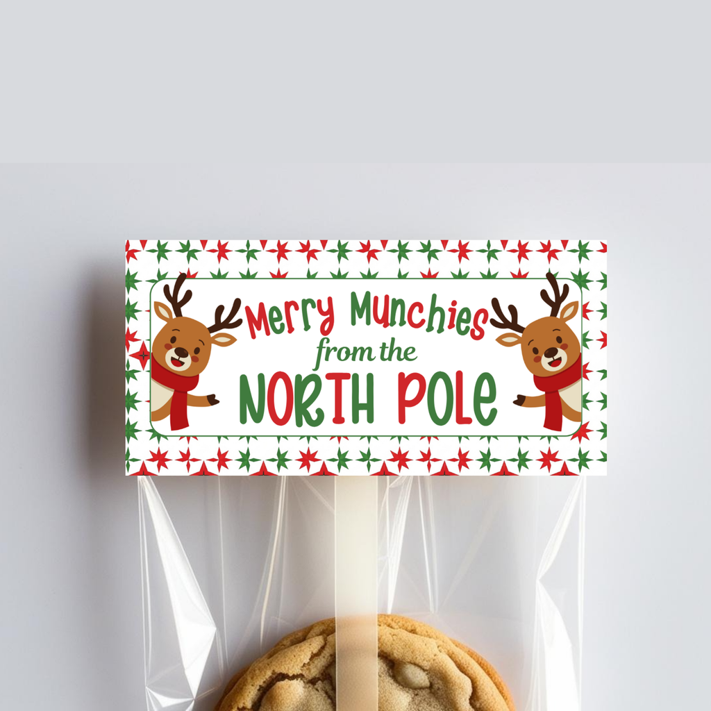 Merry Munchies Bag Topper