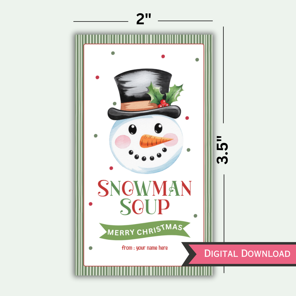Set of 8 Christmas Gift Tags