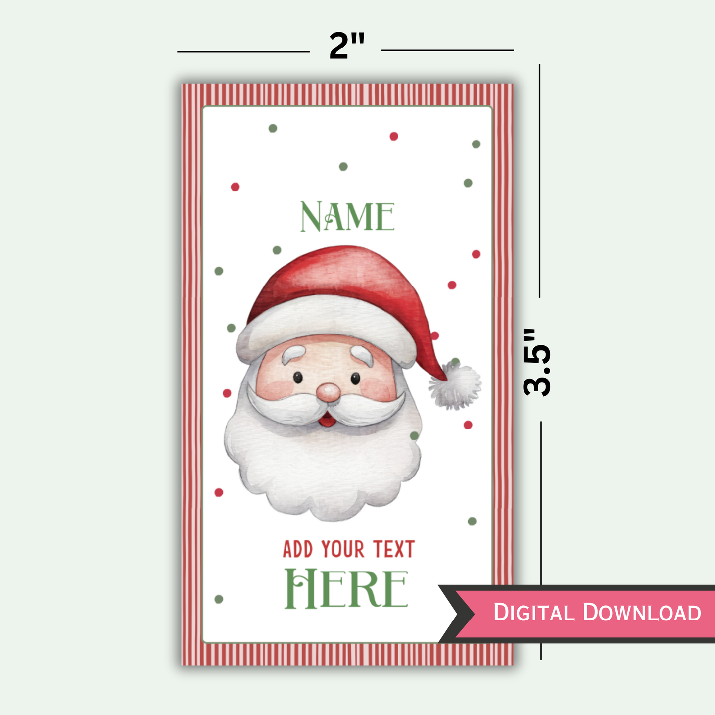 Want Need Wear Read Gift Tags