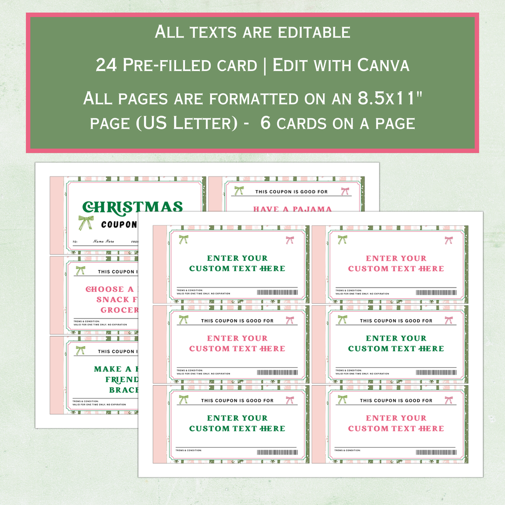 Christmas Coupon Book 03