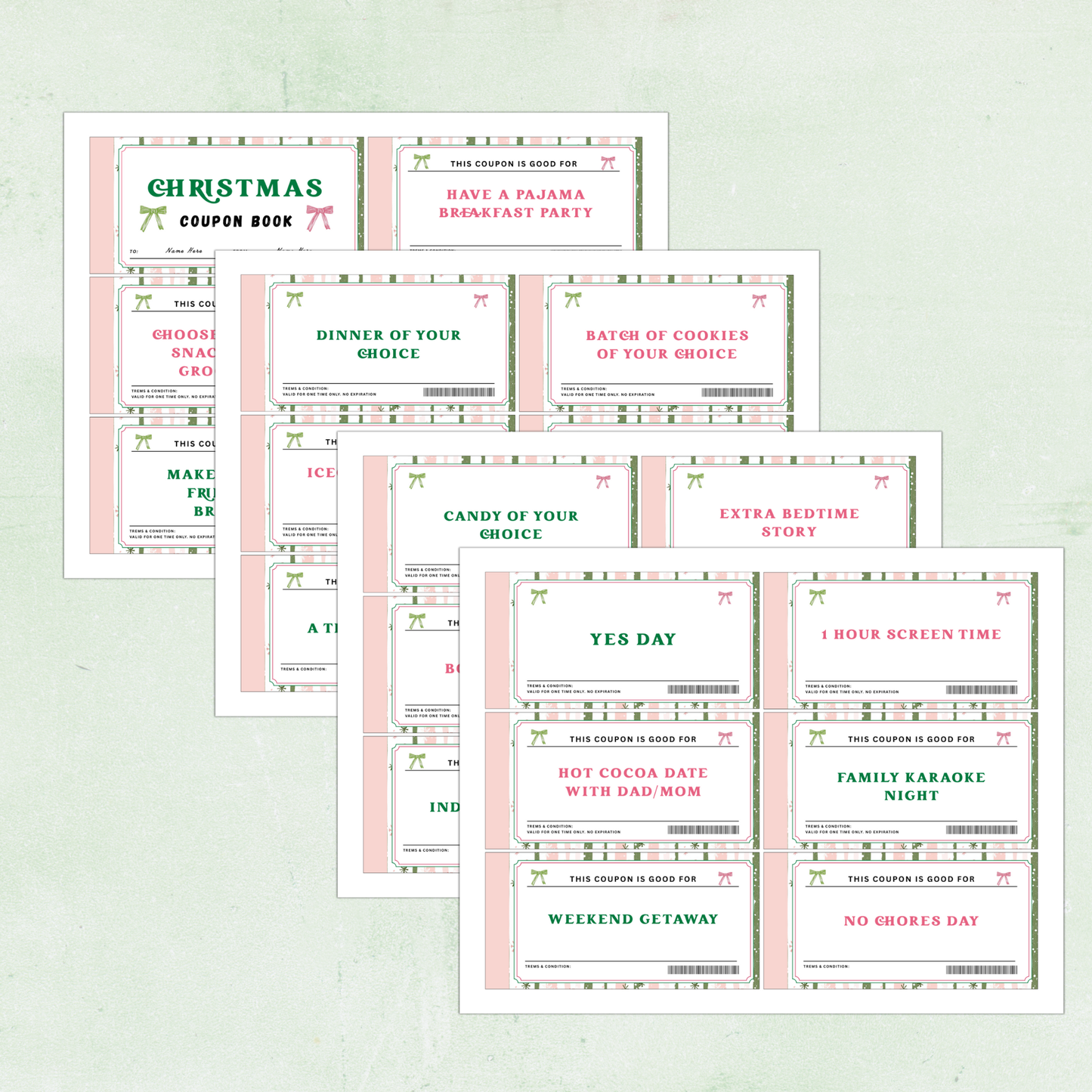 Christmas Coupon Book 03