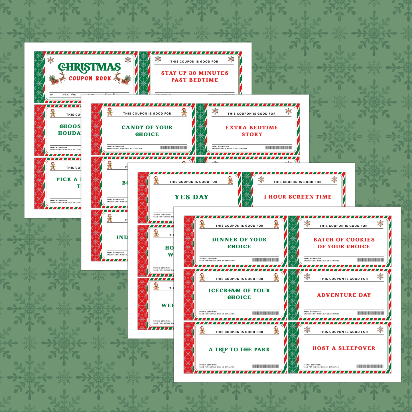 Christmas Coupon Book 01