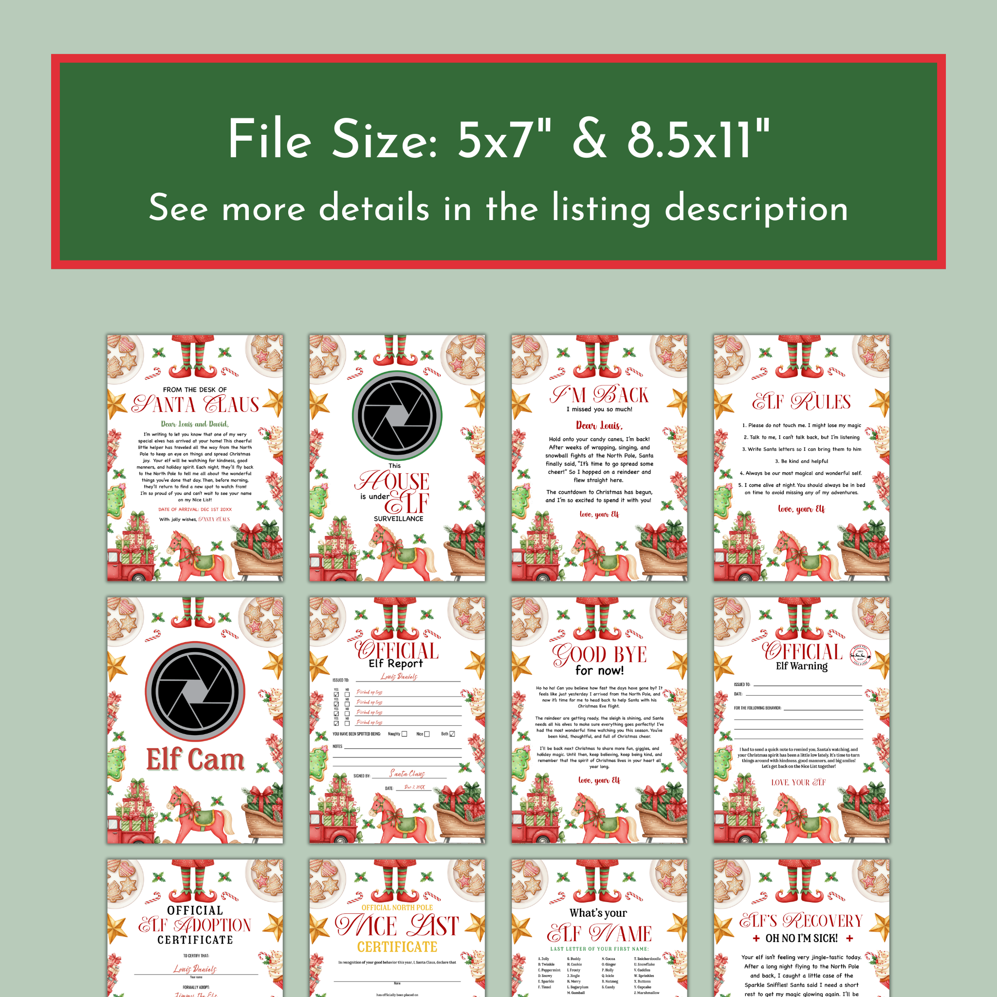 Elf Activity Kit