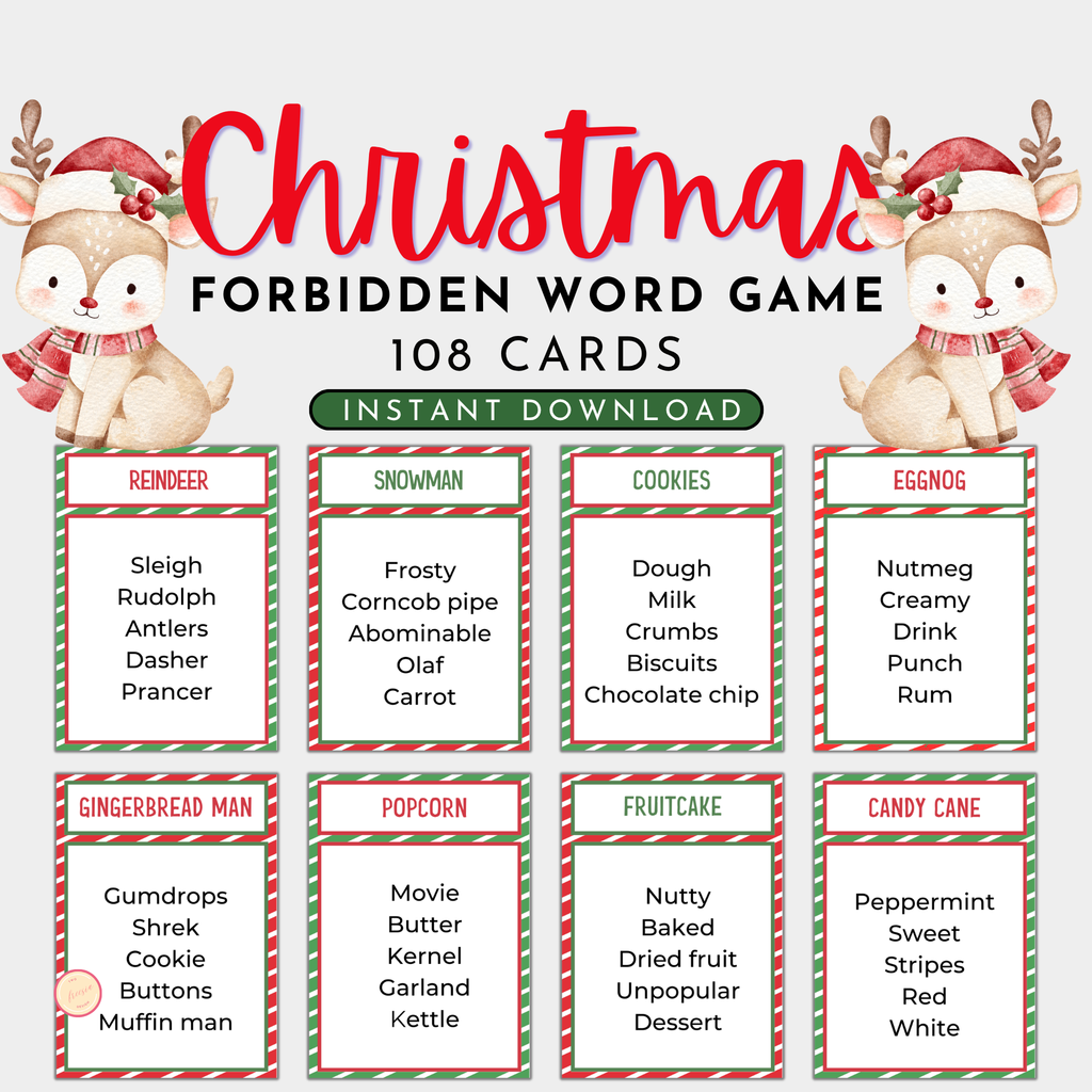 Christmas Taboo Game 01