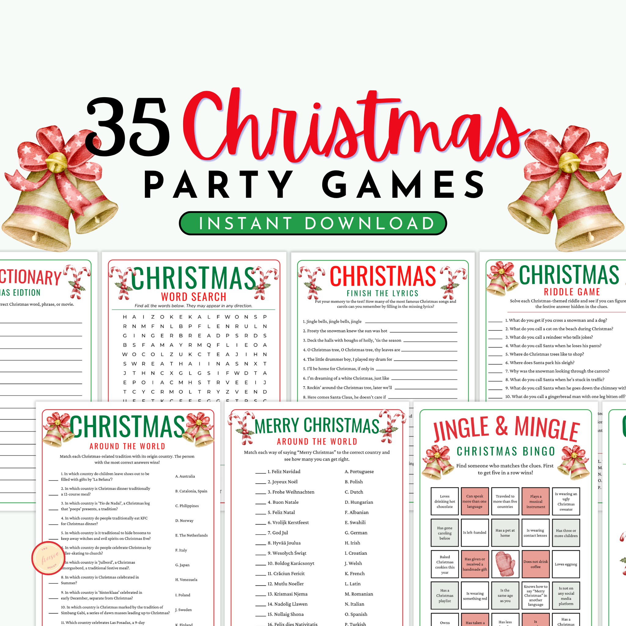 35 Christmas Party Games