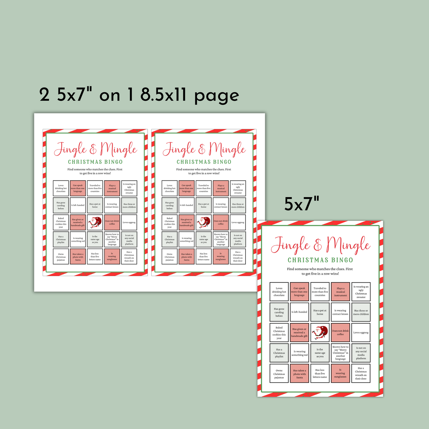 25 Christmas Party Games Printable