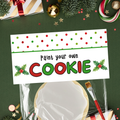 PYO Cookie Bag Topper - Christmas