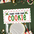 PYO Cookie Bag Topper - Christmas