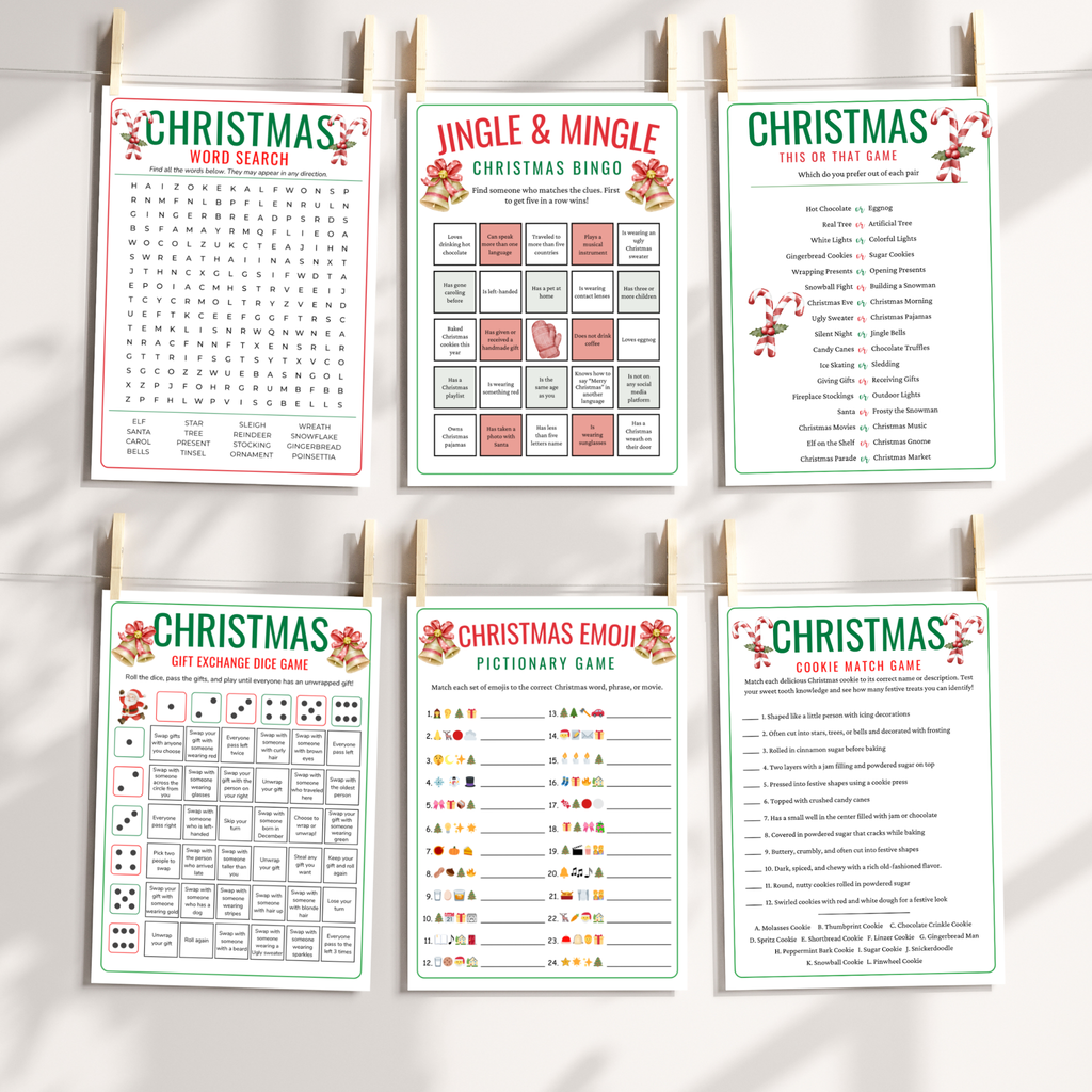 16 Christmas Party Games