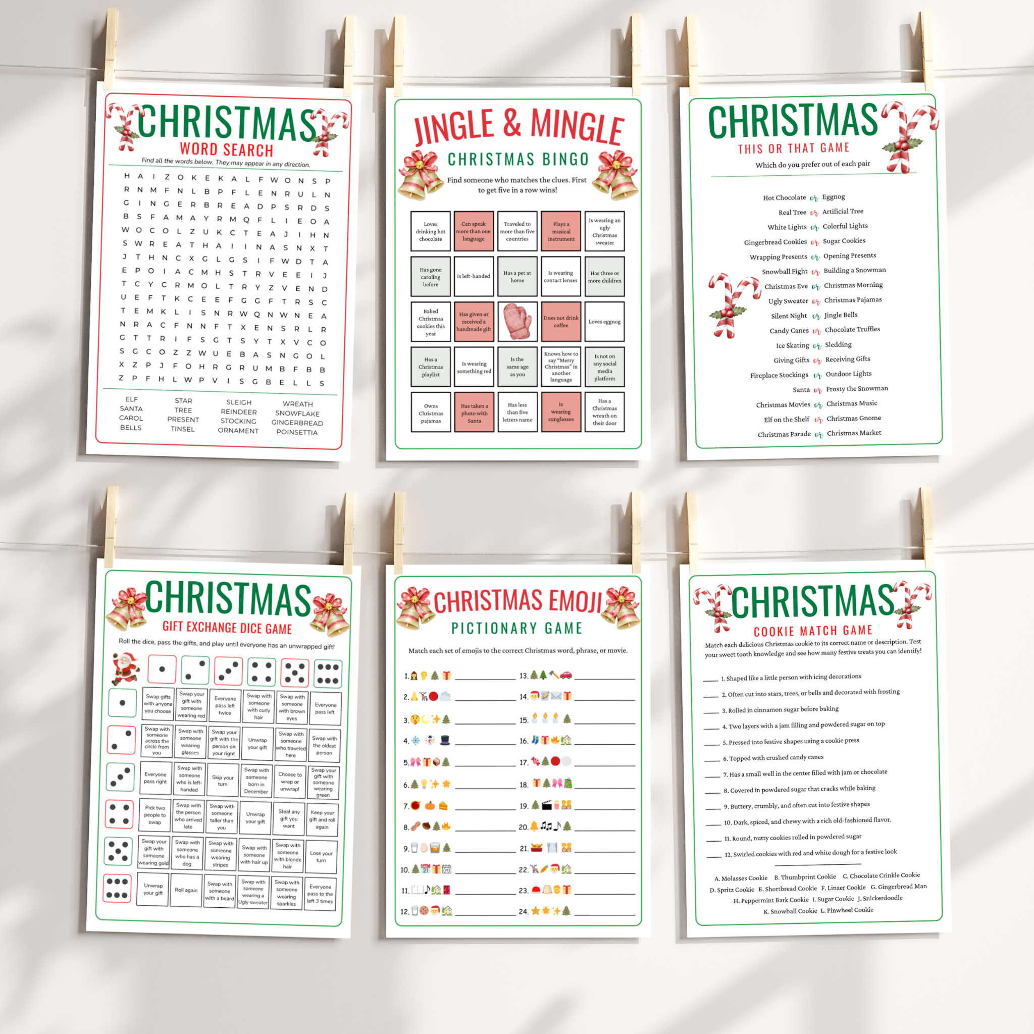 16 Christmas Party Games
