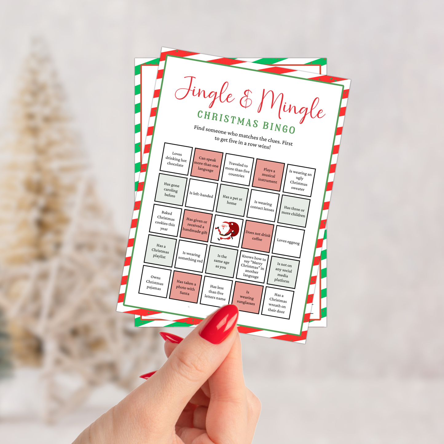 25 Christmas Party Games Printable