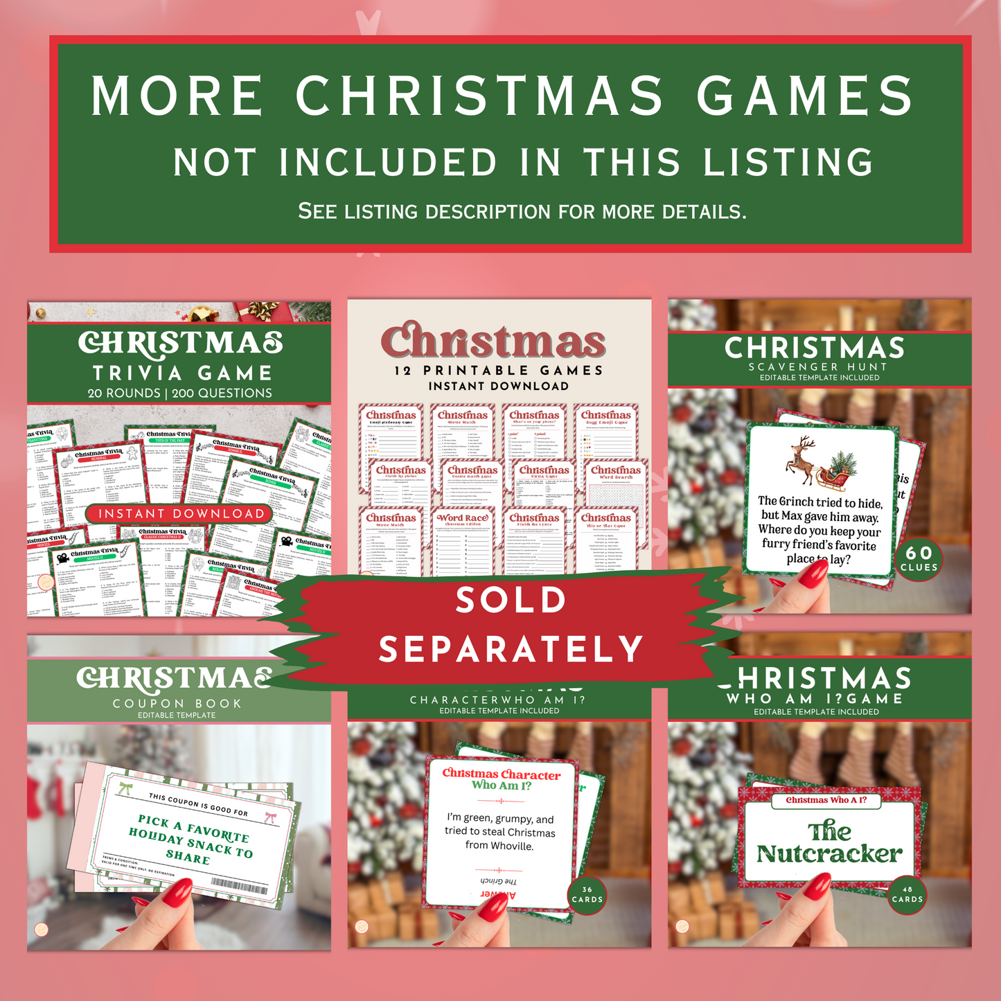 Ultimate Christmas Party Game Bundle 2