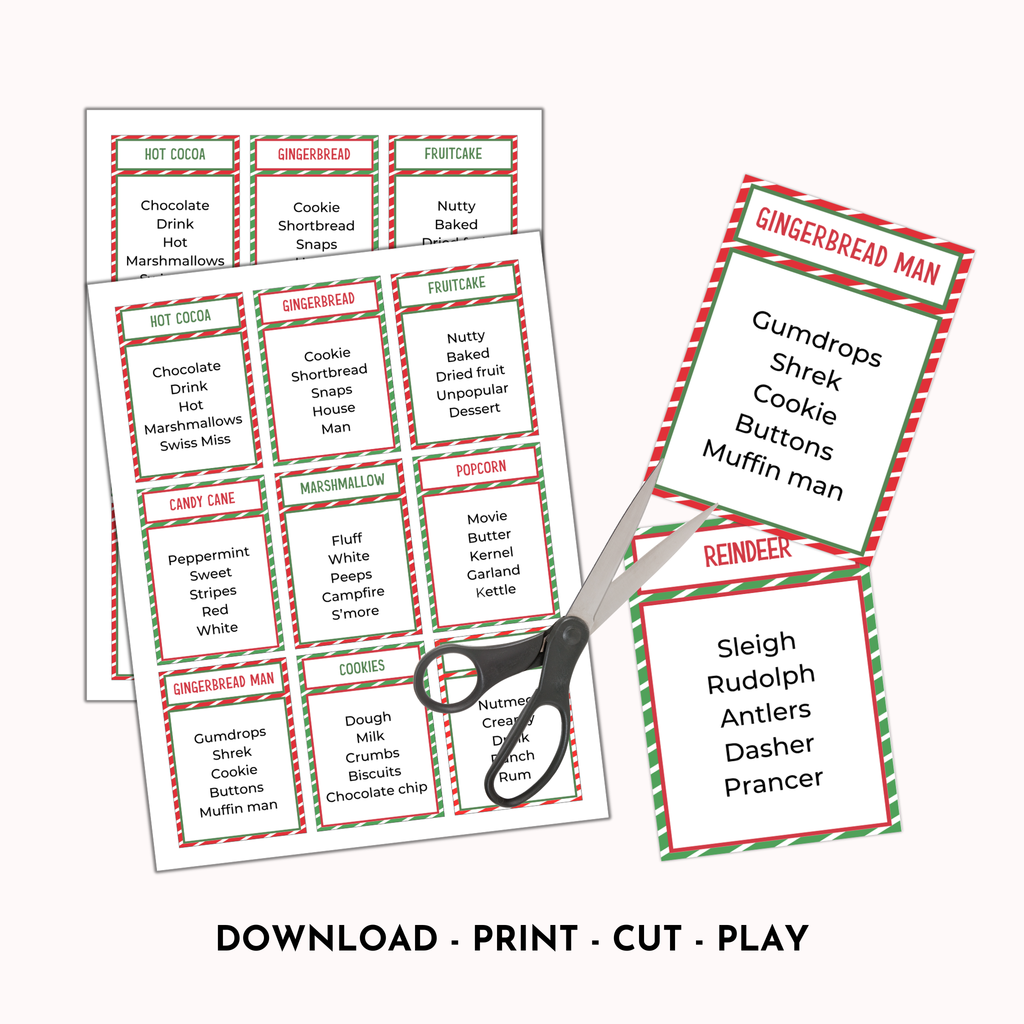 Christmas Taboo Game 01