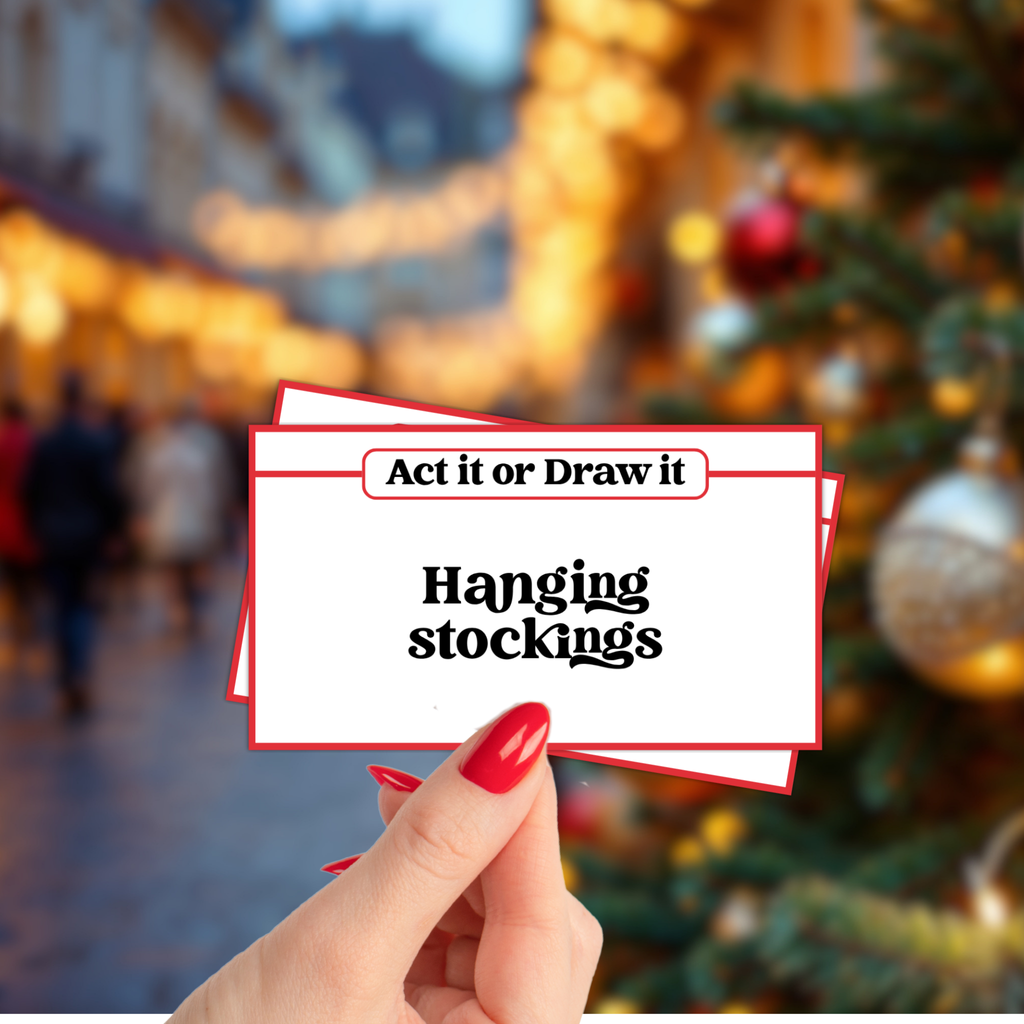 Christmas Act It or Draw It