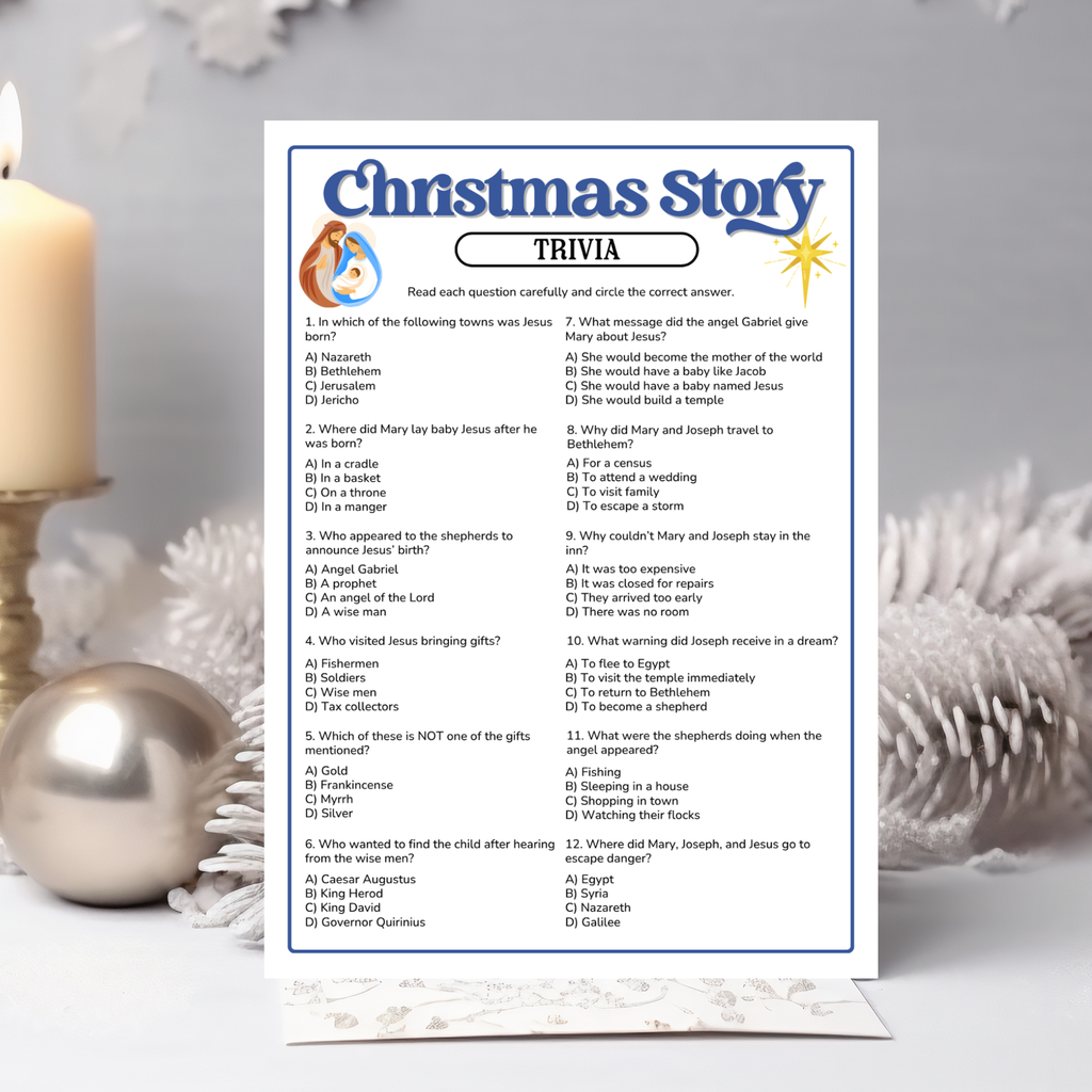 Christmas Story Trivia Game