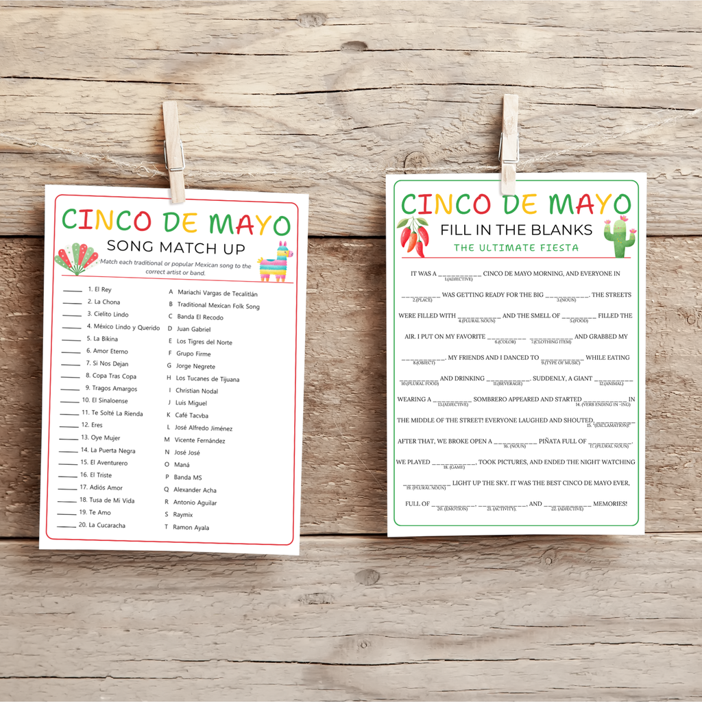 12 Cinco de Mayo Games