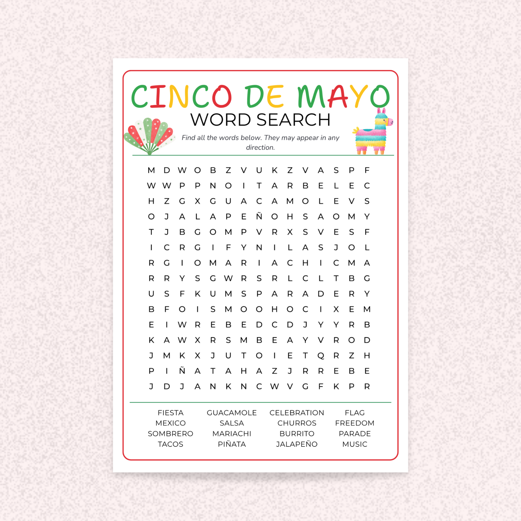 12 Cinco de Mayo Games