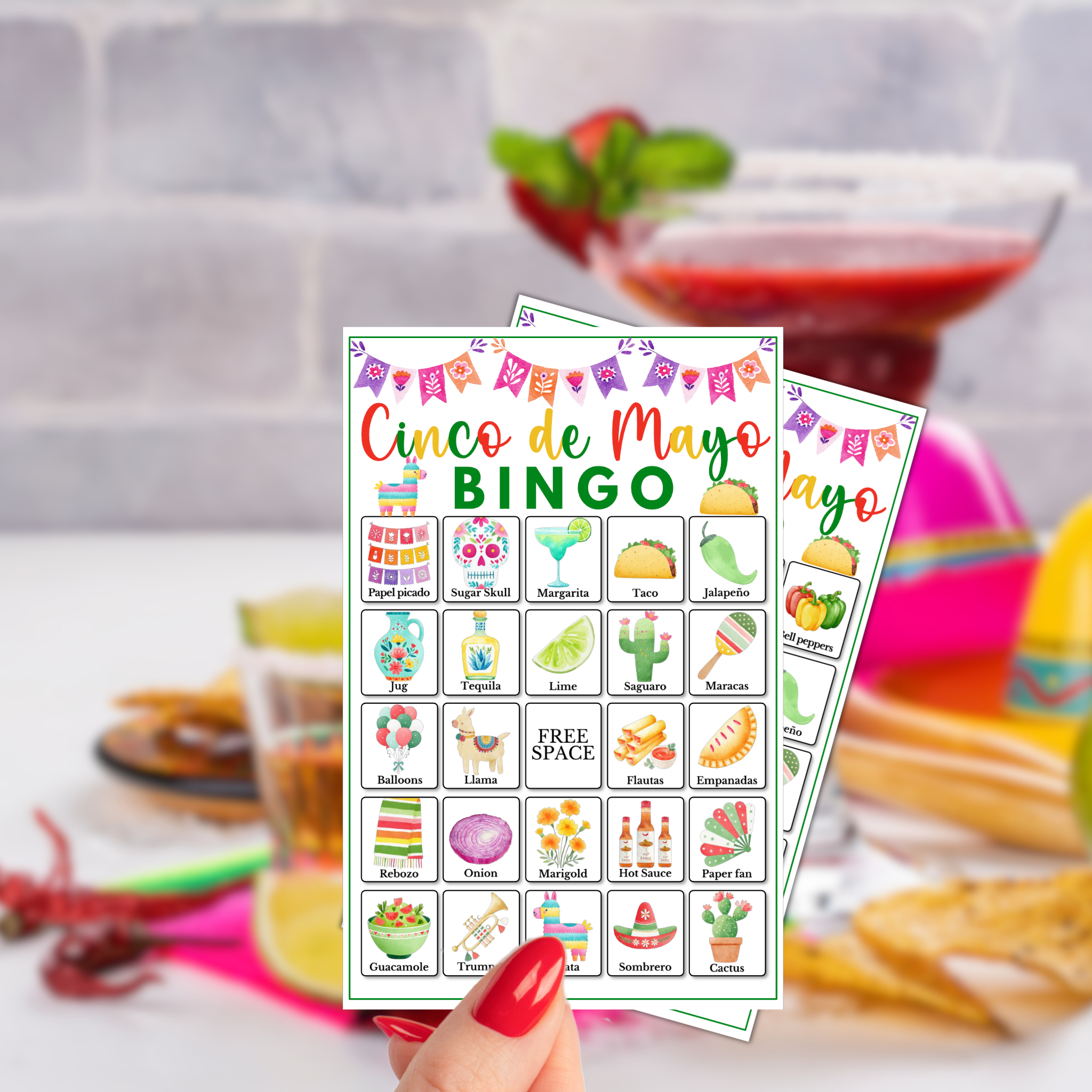 Cinco de Mayo Bingo Game
