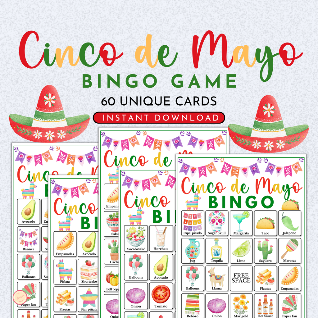 Cinco de Mayo Bingo Game