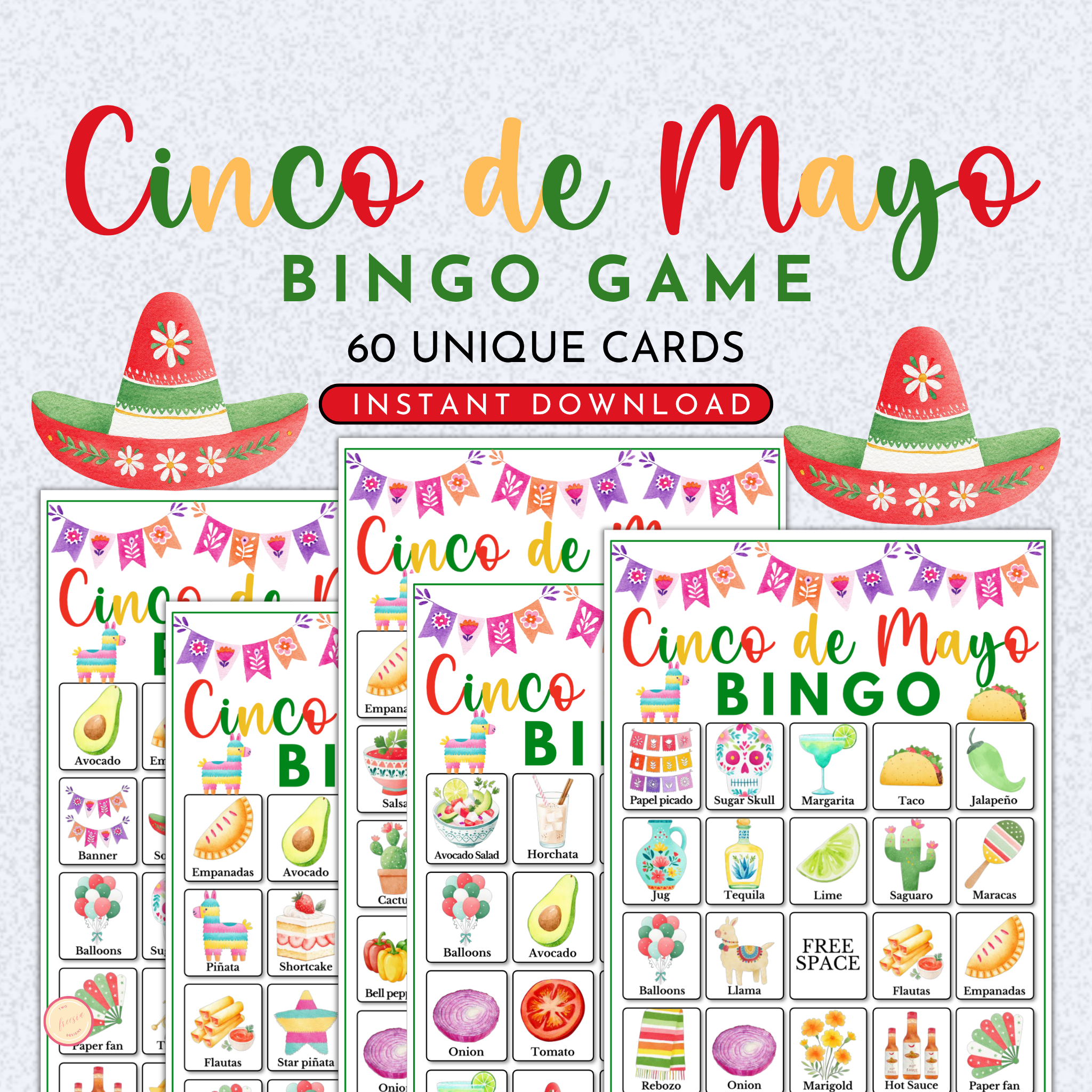 Cinco de Mayo Bingo Game