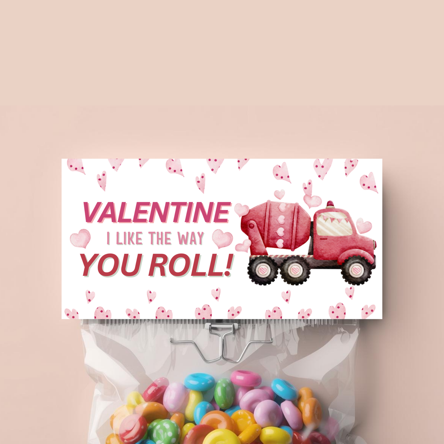 Construction Bag Topper