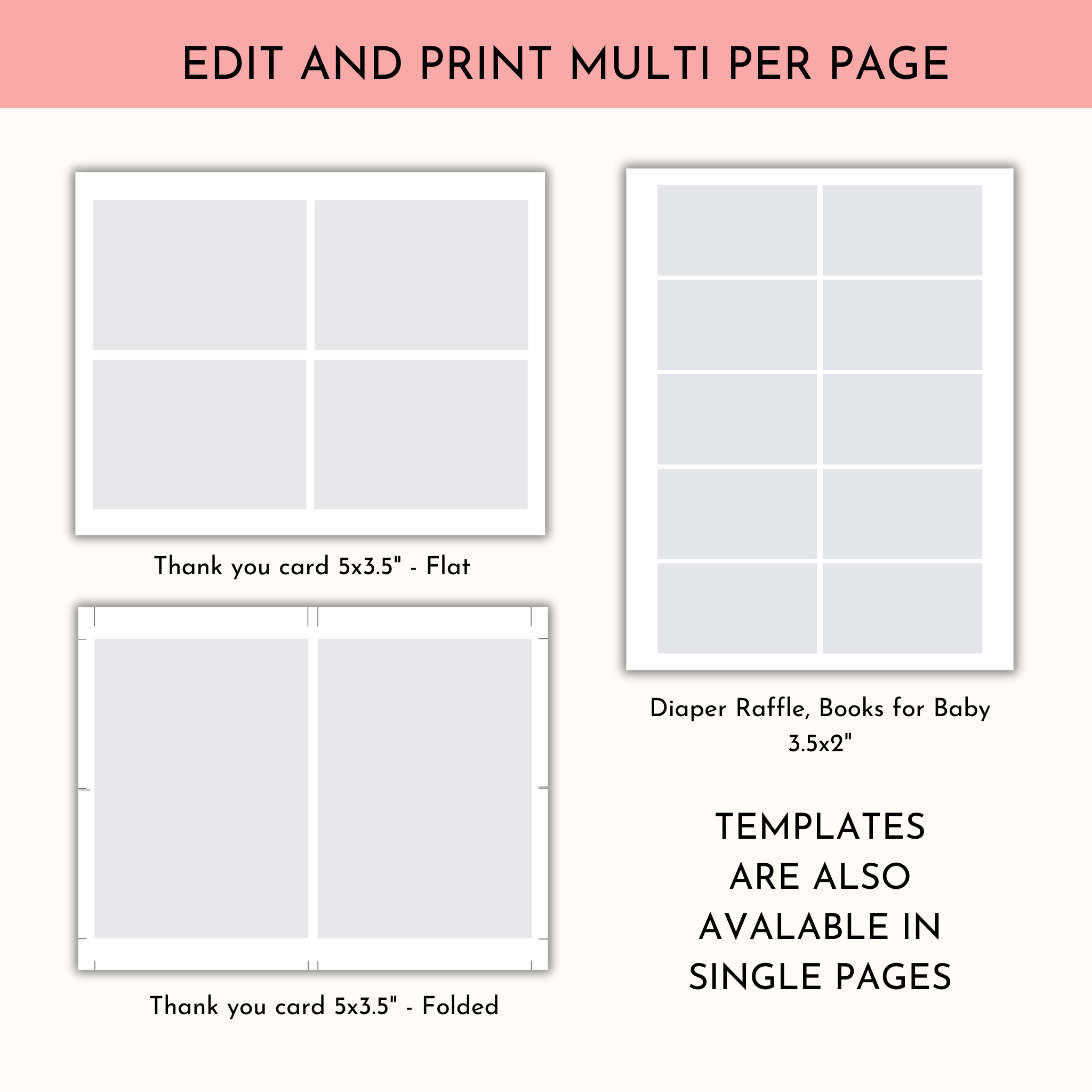 Merry Little Baby Shower Invitation Bundle