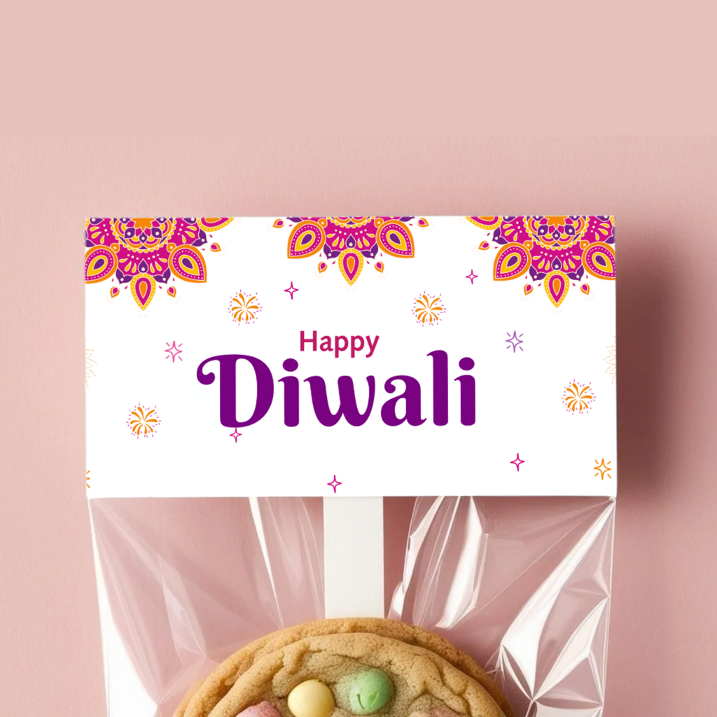 Diwali Treat Bag Topper