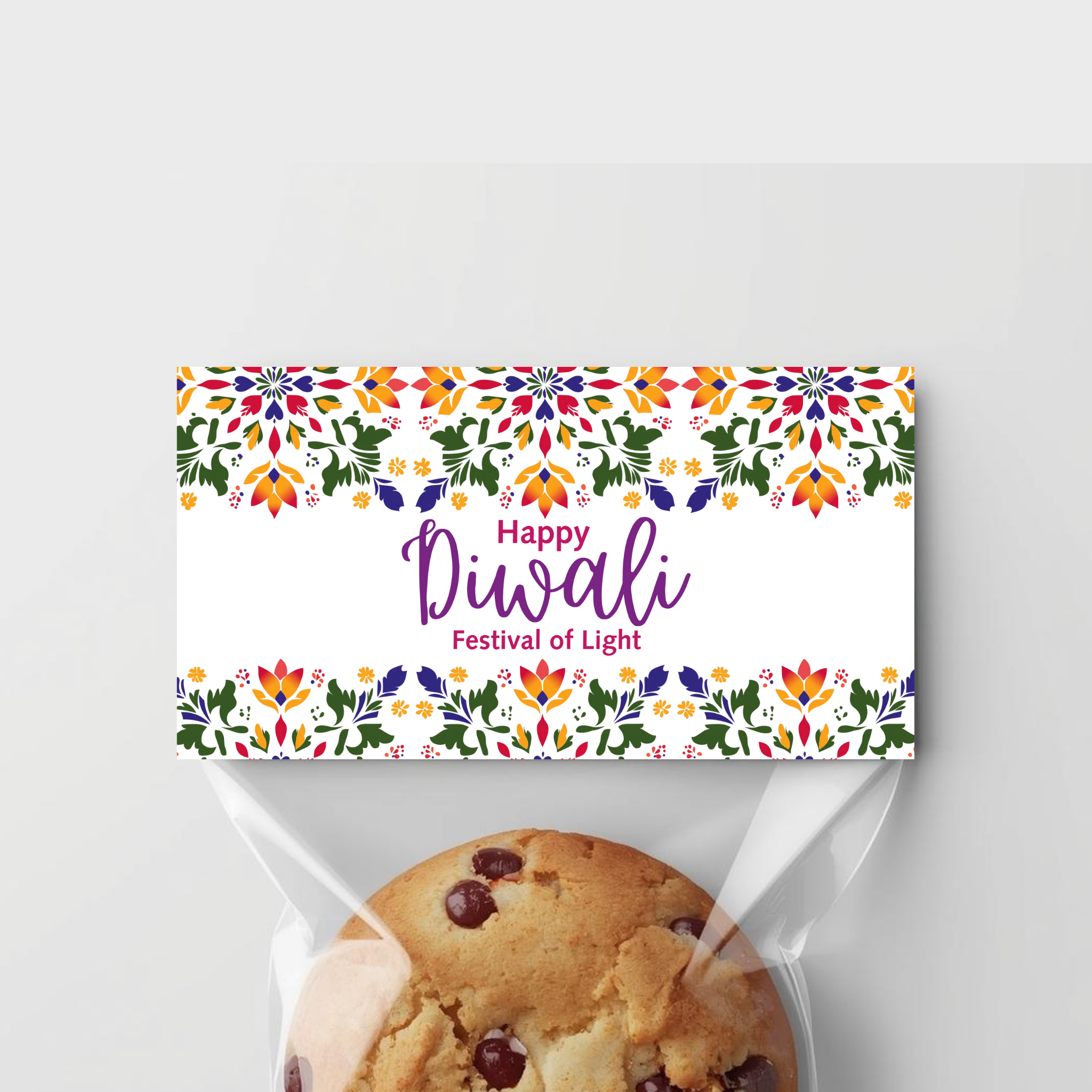 Diwali Treat Bag Topper 1